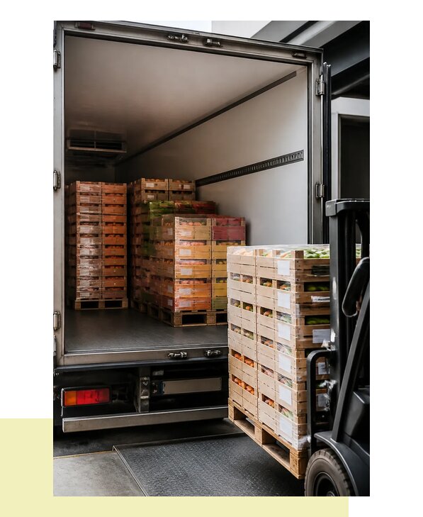 Перевозка сельхозпродукции на паллетах с доставкой в Кинель